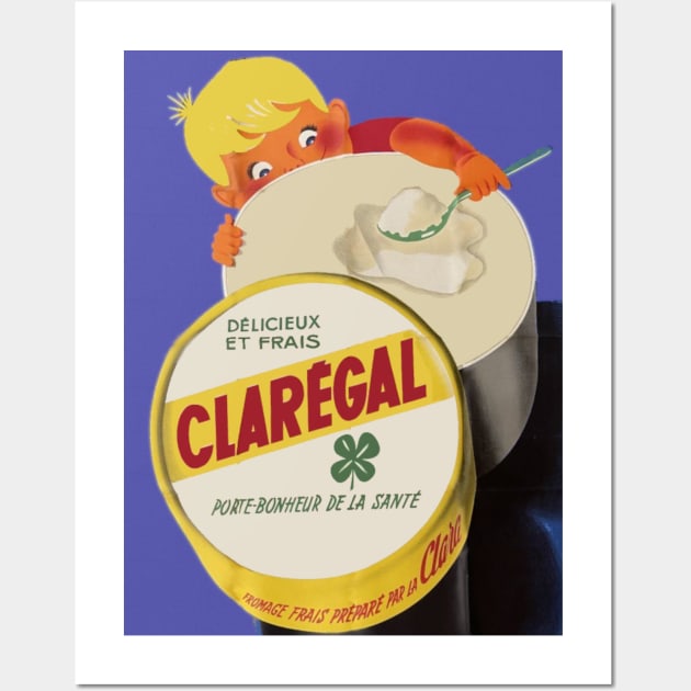 Claregal Cheese Advertisement Wall Art by The Corner Cabinet